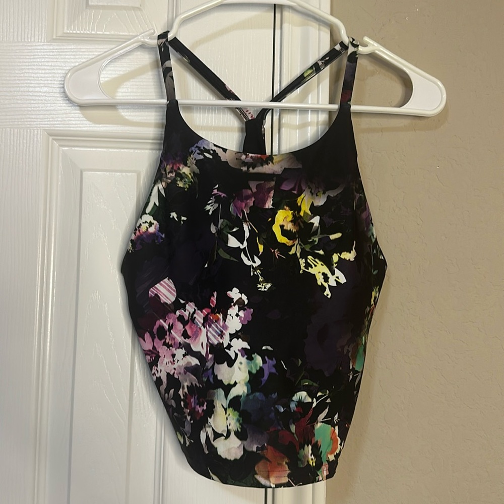 Old Navy Active Women’s Power Soft Long Line Y Back Sports Bra- Light Support